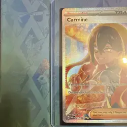 The Pokemon Company Carmine 217/167 SV06 Twilight Masquerade Holo Full Art SIR - Image 2