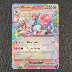 Cinderace ex - 38 - Ascended Heroes - Double Rare - NM - Pokemon TCG - Image 1