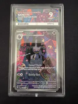 Ace 9 Banette Illustration Rare #234/217 2026 Ascended Heroes English Pokemon - Image 1