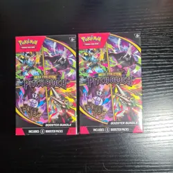 Pokemon TCG Pitch Black Pokemon Center Booster Bundles X2 - Sealed - Image 1
