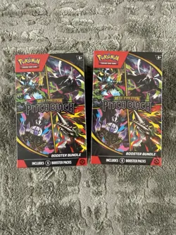 Pokemon TCG - Pitch Black Booster Bundles - Sealed x2 - Image 1