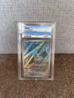Pokemon 151 Squirtle 170/165 Holo Illustration Rare ACE 9 Mint - Image 1