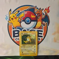 Raichu 14/102 Base Set Holo Rare Unlimited 1999 English Pokemon TCG Card - Image 1