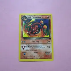 Dark Charmeleon 32/82 NM Team Rocket Uncommon 2000 Pokemon Card WOTC Vintage - Image 1
