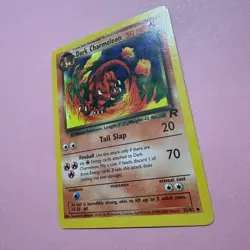 Dark Charmeleon 32/82 NM Team Rocket Uncommon 2000 Pokemon Card WOTC Vintage - Image 5