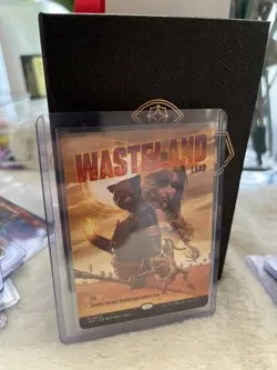 Wasteland, NON-FOIL - Secret Lair Encyclopedia of Magic A-Z MTG NM Card - Image 1