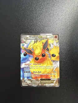 Pokemon TCG Flareon EX RC28/RC32 Generations Radiant Ultra Rare Full Art Holo - Image 2