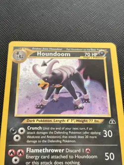 Pokemon Card - Neo Discovery Houndoom 4/75 Holo Excellent! - Image 2
