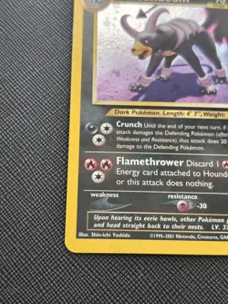 Pokemon Card - Neo Discovery Houndoom 4/75 Holo Excellent! - Image 5