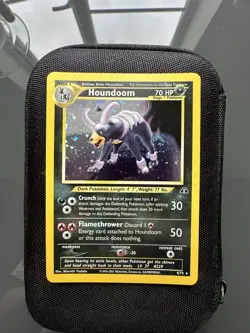 Pokemon TCG Houndoom Neo Discovery Holo Card 4/75 - NM/M Condition - English - Image 1