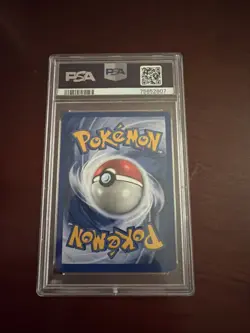 2001 P.M Neo Discovery Houndoom-Holo #4/75 NM PSA 7 Swirl 🌀 - Image 2