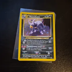 Pokemon - Houndoom Holo - 4/75 Neo Discovery exc 1482 - Image 1