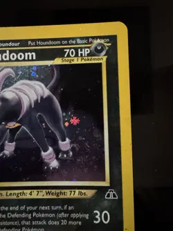 Pokemon TCG Houndoom Neo Discovery Holo Card 4/75 Rare - Image 3