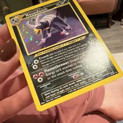 Nintendo Houndoom 4/75 Neo Discovery Holo Rare Holo English Pokemon TCG 2001 - Image 3