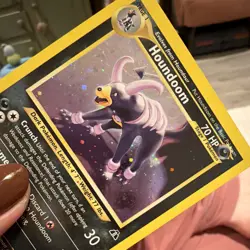 Nintendo Houndoom 4/75 Neo Discovery Holo Rare Holo English Pokemon TCG 2001 - Image 4