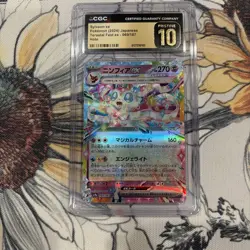 2 Lot Of Japanese Pokemon Glaceon CGC Pristine 10 Sylveon CGC Pristine 10 - Image 2