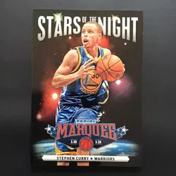 Panini Marquee Stars of the Night Stephen Curry #19 2012-13 Warriors NBA Card - Image 1