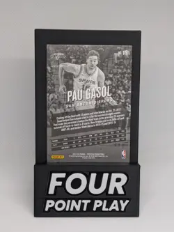 2017-18 Panini Prestige Pau Gasol Cracked Ice GOLD /10 - Image 2
