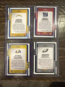 40 Jersey Patch Card Lot! Rookie Phenom Cards! Premier Jerseys! Rookie Gear! - Image 5
