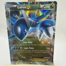 LATIOS EX XY72 XY Black Star Promos Pokemon card - Promo LP - Image 1