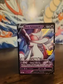 Pokemon TCG: Dark Sylveon V Holo Sword & Shield Black Star Promo #SWSH134 - Image 1