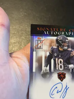 2025 Caleb Williams Chicago Bears Signature Class Autographs On-Card Auto SCL-CW - Image 5
