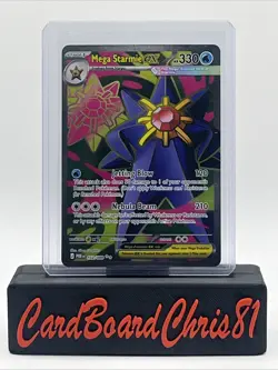 ⚡⚡⚡ MEGA STARMIE EX 102/088 ULTRA RARE HOLO - PERFECT ORDER - Image 1