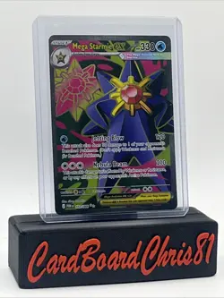 ⚡⚡⚡ MEGA STARMIE EX 102/088 ULTRA RARE HOLO - PERFECT ORDER - Image 3