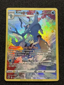 POKEMON Kingdra Tg03/Tg30 Swsh10: Astral Radiance Trainer Gallery Holo LP - Image 1