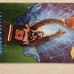 SkyBox Meltdown Michael Jordan Insert Chicago Bulls Basketball Card - Image 3