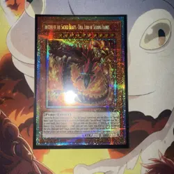Inferno of the Sacred Beasts - Uria CORI-EN005 Starlight Rare Mint Yugioh - Image 2
