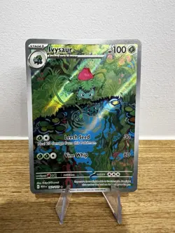 Ivysaur 167/165 Illustration Rare Holo SV-151 Pokemon TCG English - Image 1