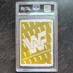 BILL GOLDBERG AUTO Trading Card WWF Wrestling signed graded slab PSA GEM MINT 10 - Image 2