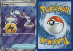 Energy Switch 107/084 Ultra Rare Pitch Black Holo MINT/PACK FRESH - Image 2
