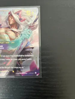 Yasuo, Windrider 235*/221 Overnumbered Signed - Riftbound Spiritforged RARE - Image 5