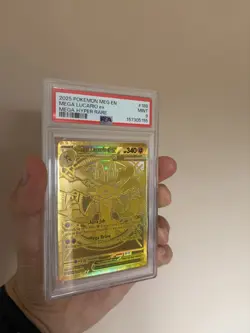 Mega Lucario Ex - Mega Evolution 188/132 - English - Gold Rare - PSA 9 - Image 2
