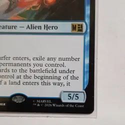 Silver Surfer, Cosmic Voyager 639 Commander: Marvel Super Heroes MTG NM - Image 4