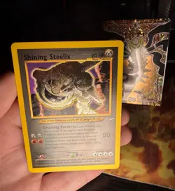 Neo Destiny Shining Steelix 112/105 Secret Rare Holo NM - Image 1