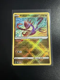 Radiant Eternatus 105/159 HOLO Radiant Rare Crown Zenith Pokemon NM - Image 1
