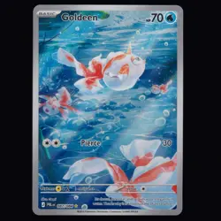 Goldeen 087/084 Pitch Black Illustration Rare Pokemon TCG NM - Image 1
