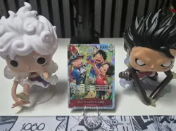 One Piece Ace Sabo Luffy SR OP13-007 Carrying On His Will - Image 1