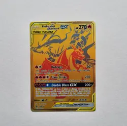 Reshiram & Charizard GX - SM247 - Black Star Promo - Pokemon Card - NM/M - Image 1