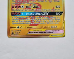 Reshiram & Charizard GX - SM247 - Black Star Promo - Pokemon Card - NM/M - Image 3