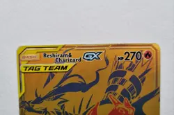 Reshiram & Charizard GX - SM247 - Black Star Promo - Pokemon Card - NM/M - Image 4
