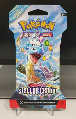 Pokemon TCG: Stellar Crown Blister Pack 👑 Brand New & Sealed 👑 - Image 1