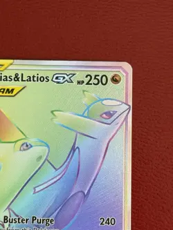 Pokemon TCG - Latias & Latios GX (Secret) 190/181 Sm-Team Up Holo (NM) - Image 4