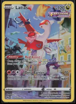 Latias GG20/GG70 Holo Crown Zenith Galarian Gallery Pokemon NM FREE POST - Image 1