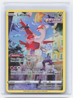Pokemon TCG Latias Crown Zenith Galarian Gallery Holo Card GG20/GG70 NM - Image 1