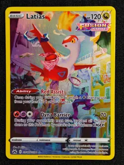 Latias - GG20/GG70 - Pokemon Crown Zenith Galarian Gallery Holo Card NM - Image 1