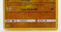 Carte Pokemon Rocabot 25/40 Holo Promo McDonald’s VF 2018 - Image 2